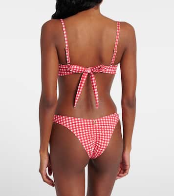 Lenny gingham bikini bottoms | Bananhot