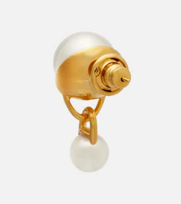 Faux pearl drop earrings | Oscar de la Renta