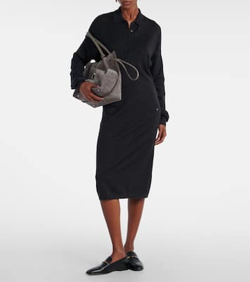 Wool and silk polo dress | Tod's
