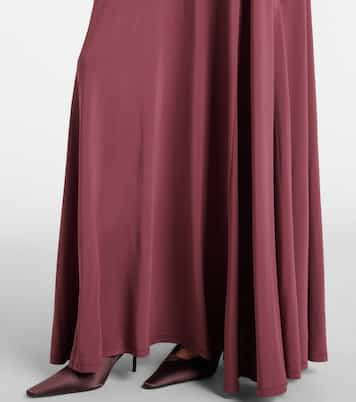 Vestido largo Vina de crepé | Tove