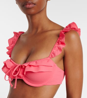 Top de bikini Seraphine con volantes | Marysia