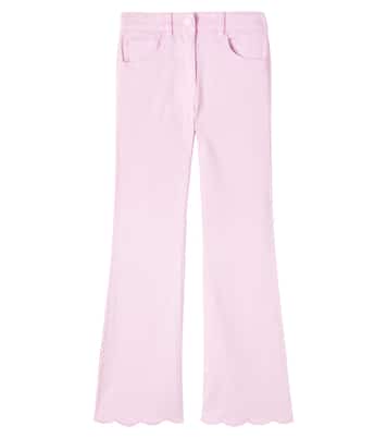 Scalloped flared jeans | Stella McCartney Kids