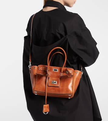 Bel Air Mini leather tote bag | Balenciaga