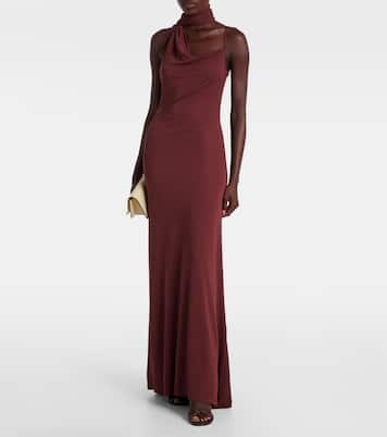 Wisp draped maxi dress | Aya Muse