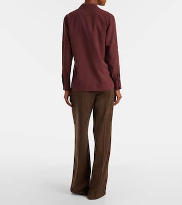 Blouse Mirko en crêpe de soie | Max Mara