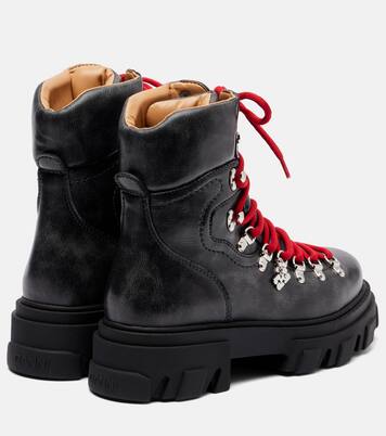 Platform combat boots | Ganni