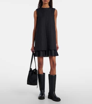 Cotton-blend minidress | Moncler