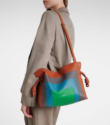 Flamenco Square leather clutch | Loewe