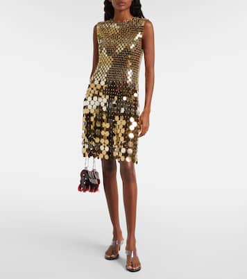 Minikleid Sparkle Discs | Rabanne