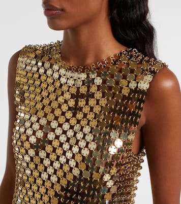 Minikleid Sparkle Discs | Rabanne