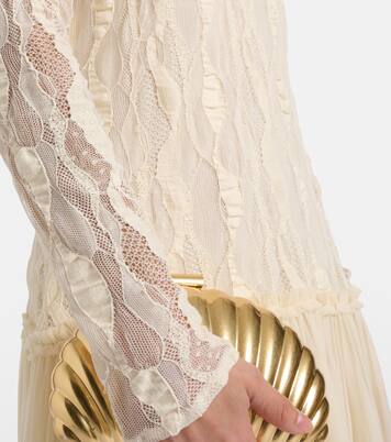 Sybil lace and chiffon maxi dress | Ulla Johnson