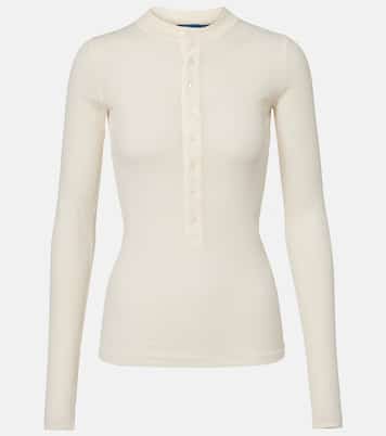 Cotton jersey Henley shirt | Polo Ralph Lauren