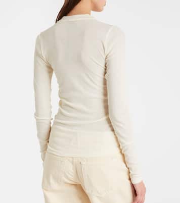 Cotton jersey Henley shirt | Polo Ralph Lauren