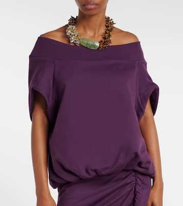 Cocoon cotton jersey sweatshirt | Dries Van Noten