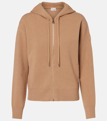 Wool and cashmere zip-up cardigan | Moncler