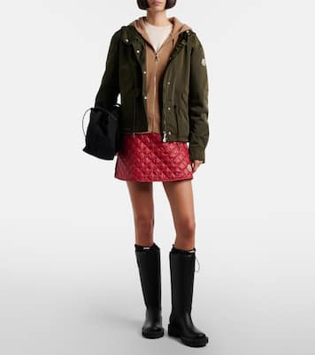 Wool and cashmere zip-up cardigan | Moncler