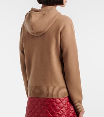 Wool and cashmere zip-up cardigan | Moncler