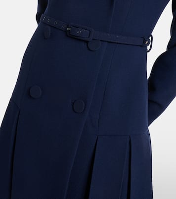 Chaney wool crêpe midi dress | Emilia Wickstead