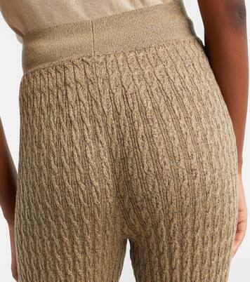 Bihar cashmere-blend flared pants | Loro Piana