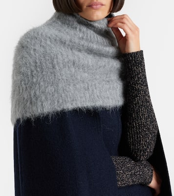 Écharpe en alpaga mélangé | Toteme