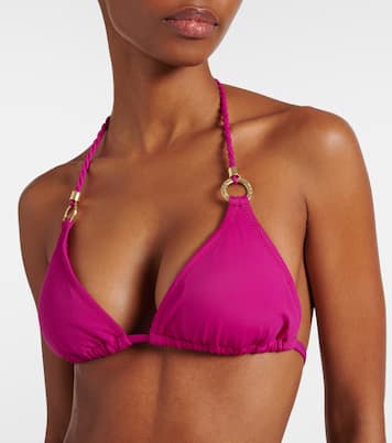 Ithaca embellished bikini top | Heidi Klein