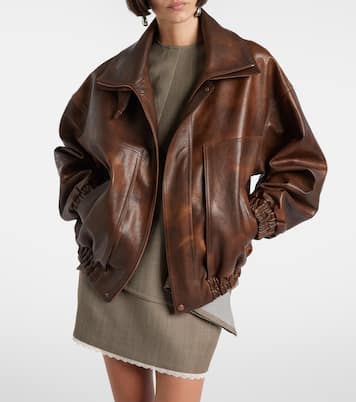 Leather jacket | Magda Butrym