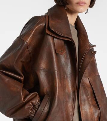 Leather jacket | Magda Butrym