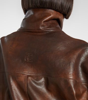 Leather jacket | Magda Butrym