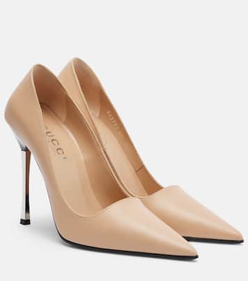 Bombshell leather pumps | Gucci