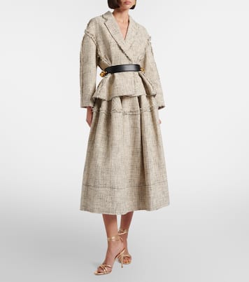 Leva 105 metallic leather sandals | Manolo Blahnik