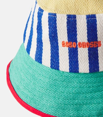 Bobo Choses striped cotton bucket hat | Bobo Choses