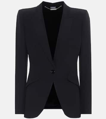 Blazer in crêpe | McQueen