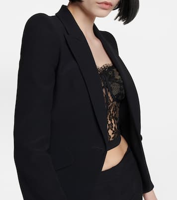 Blazer in crêpe | McQueen