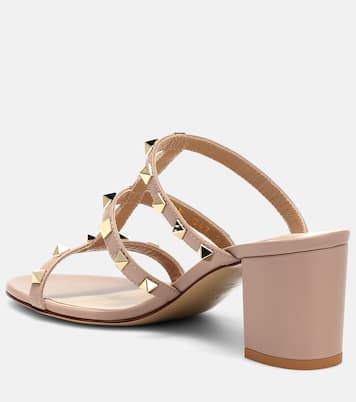 Mules Rockstud en cuir | Valentino Garavani