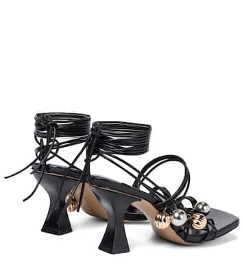 Sandalias de piel adornadas | JW Anderson