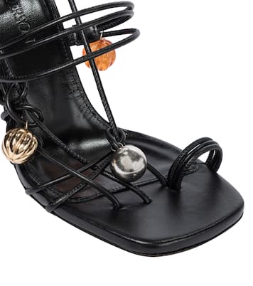 Sandalias de piel adornadas | JW Anderson