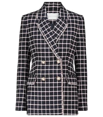 Cory checked cotton-blend blazer | Rebecca Vallance