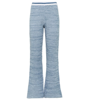 Pantalones Flared Azzurra Knit Venus | The Upside
