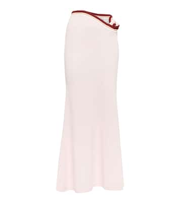 Low-rise cutout maxi skirt | Christopher Esber