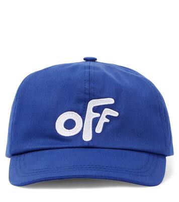 Logo cotton baseball cap | Off-White Kids