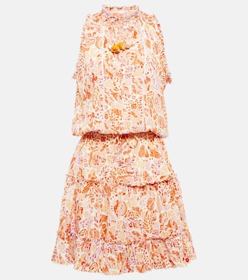Clara printed minidress | Poupette St Barth