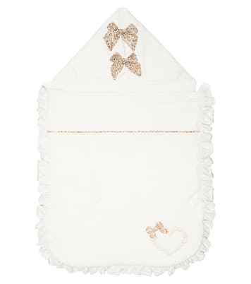 Baby - Sacco nanna in cotone con ruches | Monnalisa