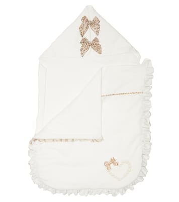 Baby - Sacco nanna in cotone con ruches | Monnalisa