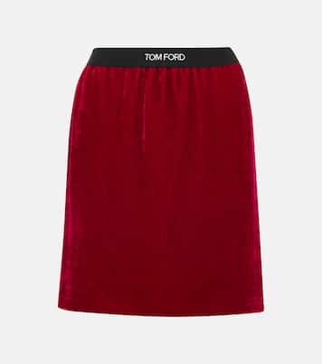 Velvet miniskirt | Tom Ford