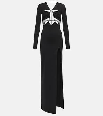 Maxikleid aus Jersey mit Cut-outs | Nensi Dojaka