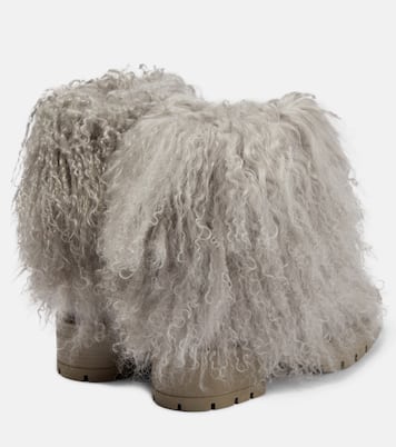 Botines de piel con borrego | Aquazzura