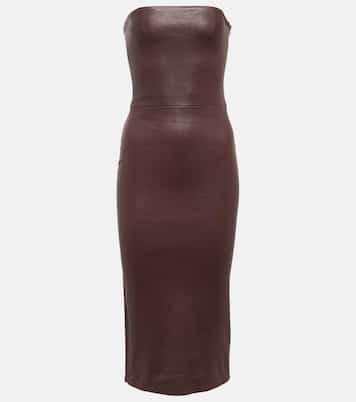Midikleid Mona 23 aus Leder | Stouls