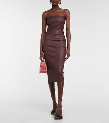 Midikleid Mona 23 aus Leder | Stouls