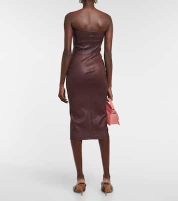 Midikleid Mona 23 aus Leder | Stouls