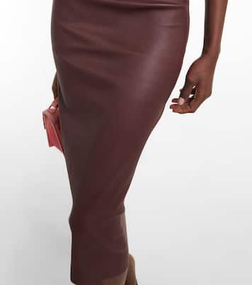 Midikleid Mona 23 aus Leder | Stouls